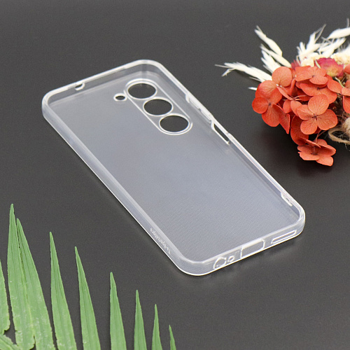 Чехол силиконовый для TECNO Spark 40 Pro, с защитой камеры, X-CASE, прозрачный