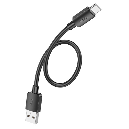 USB Кабель Type-C, HOCO, X96, 27W, 0,25м, черный