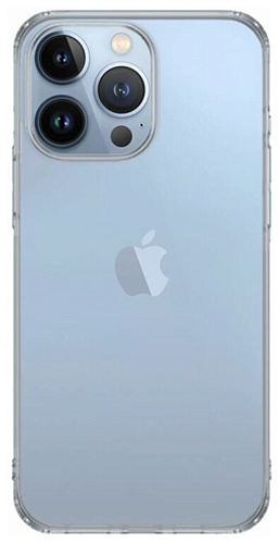 Чехол силиконовый для iPhone 13 Pro (6.1), Light series TPU, HOCO, прозрачный