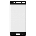 Защитное стекло на Nokia 5, 9D, черный, X-CASE