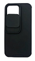 Чехол силиконовый для iPhone 13 (6.1), Camera lens protector series, HOCO, черный