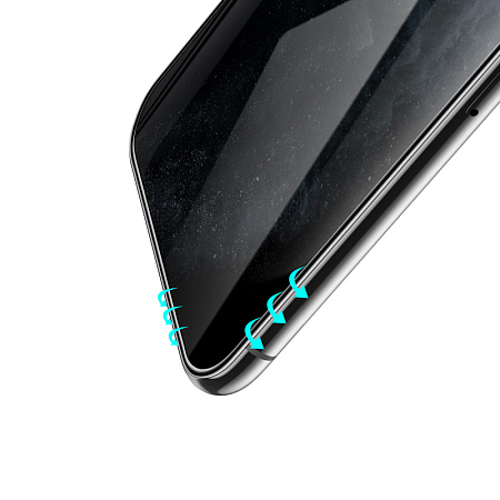    iPhone X/XS/11 Pro (A12 Pro), HOCO, Privacy Nano 3D full screen edges, 