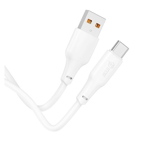 USB Кабель Type-C, HOCO, X93, 1м, 27W, белый