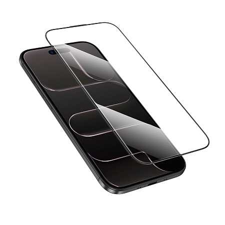 Защитное стекло для iPhone 17 Air, G14, HOCO, Guardian shield series full-screen HD tempered glass, черное