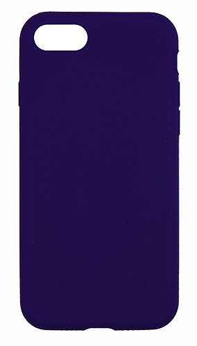 Чехол - накладка для iPhone 7/8/SE (2020), Silicon Case, без лого, индиго