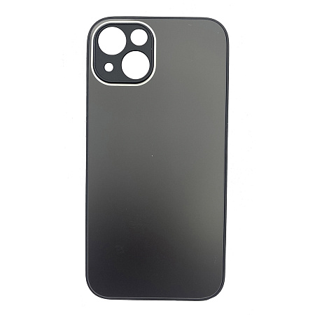 Чехол силиконовый для iPhone 13 (6.1), Porcelain crystal series, HOCO, черный