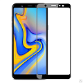 Защитное стекло на Samsung SM-A920F, Galaxy A9 (2018), 9D, черный, X-CASE