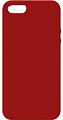 Чехол - накладка для iPhone 5/5S/5SE, Silicon Case, бордовый