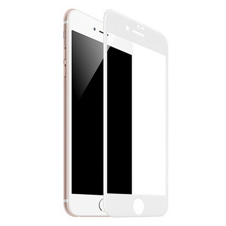 Защитное стекло для iPhone 7/8/SE (2020) (G5), HOCO, Full screen silk screen HD tempered , белое