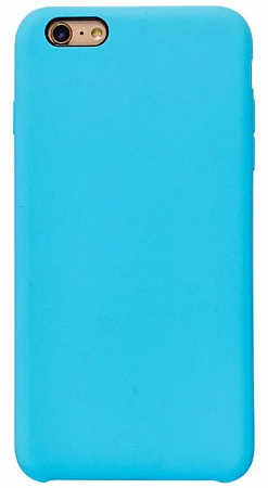 Чехол - накладка для iPhone 6 Plus/6S Plus, Silicon Case, голубой