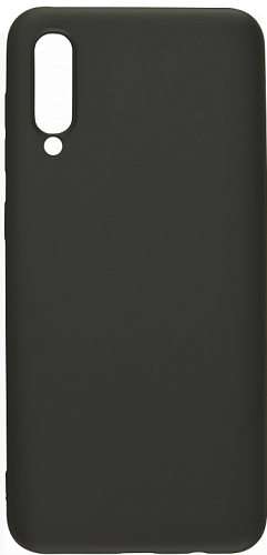 Чехол силиконовый для Samsung Galaxy A50/А30S/A50S (2019), с микрофиброй внутри, микс, X-CASE, черный