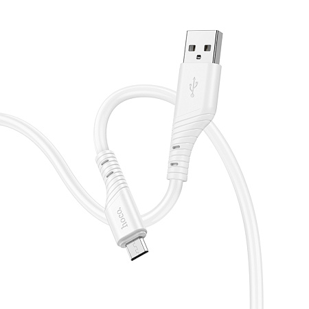 USB Кабель Micro, HOCO, X97, 1м, белый