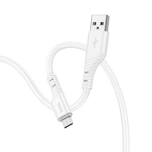 USB Кабель Micro, HOCO, X97, 1м, белый