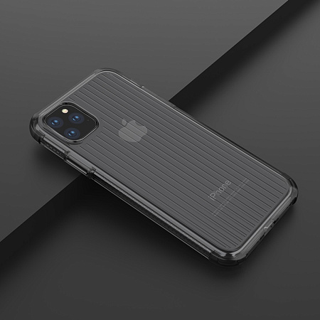 Чехол силиконовый для IPhone 11 Pro Max, Soft armor series, HOCO, черный