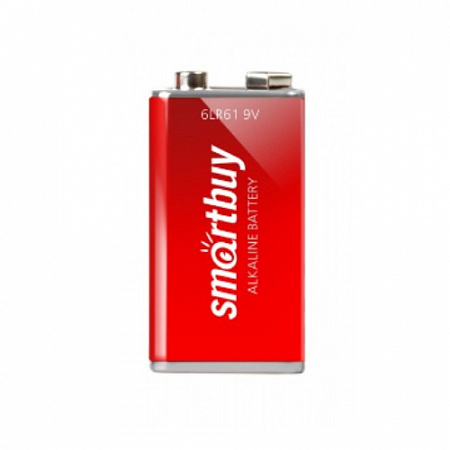Батарейка 6LR61/6F22 Smartbuy (крона) (1 Батарейка)
