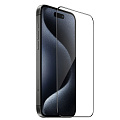 Защитное стекло для iPhone 15/16, G18, HOCO, Shield full screen HD tempered glass, черное