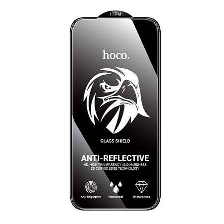 Защитное стекло для iPhone 18 Pro/17 Pro, A40, HOCO, прозрачность 95%, тонкая рамка