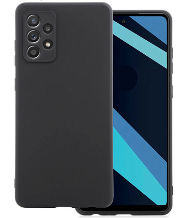 Чехол силиконовый для Samsung Galaxy A52 (4G/5G)/A52S, X-CASE, черный