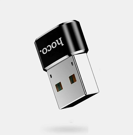 Переходник с USB-A на Type-C, HOCO, UA6
