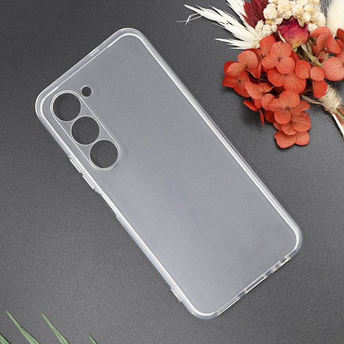 Чехол силиконовый для TECNO Spark 40 Pro, с защитой камеры, X-CASE, прозрачный