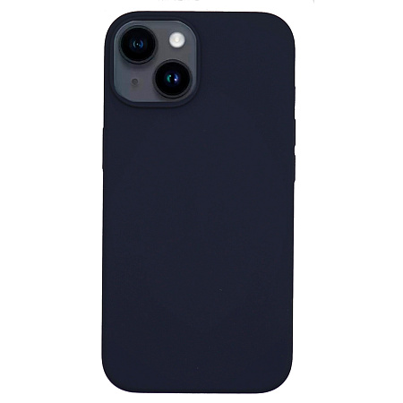 Чехол - накладка для iPhone 13, Silicon Case, без лого, темно-синий