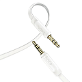 AUX Audio кабель 3,5 мм, UPA16, 2m, HOCO, белый