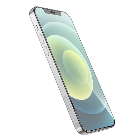 Защитное стекло на iPhone 12 (6.1)/12 Pro (6.1) G8, HOCO, 3D Full screen fine edge anti-fall tempered glass, черное