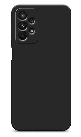 Чехол силиконовый для Samsung Galaxy A23 (4G/5G), с защитой камеры, X-CASE, черный
