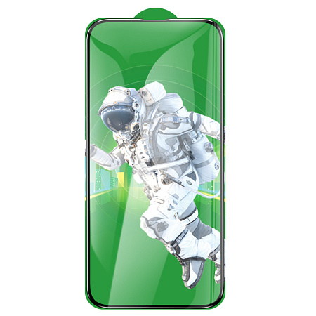Защитное стекло для iPhone 16 Pro, G16, HOCO, Guardian shield series full-screen 5D large arc tempered glass, черное