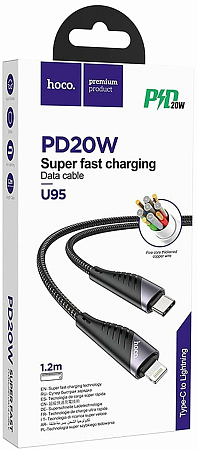  Lightning to Type-C (PD), HOCO, U95, Fast Charge, 