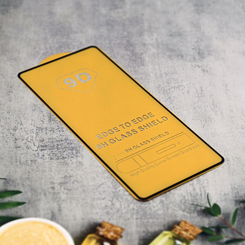 Защитное стекло на Infinix Note 40/GT 20 Pro, прозрачное с черной рамкой, X-CASE