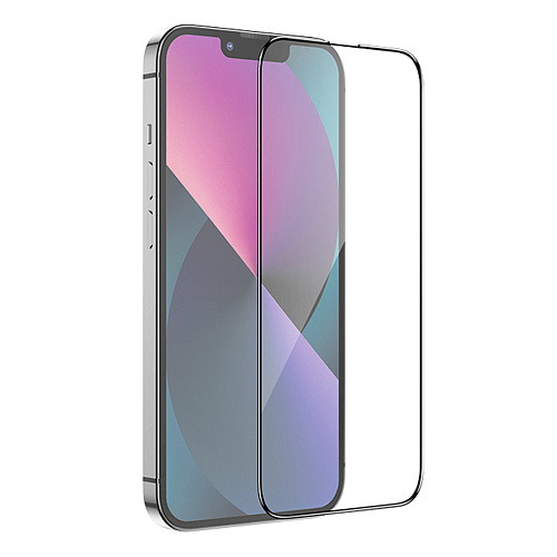 Защитное стекло на iPhone 13 mini (5.4) G5, HOCO, Full screen silk screen HD, черное
