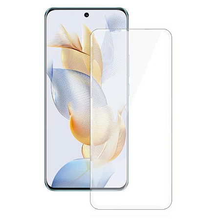 Защитное стекло на Honor 90, ультрафиолет, прозрачное, X-CASE
