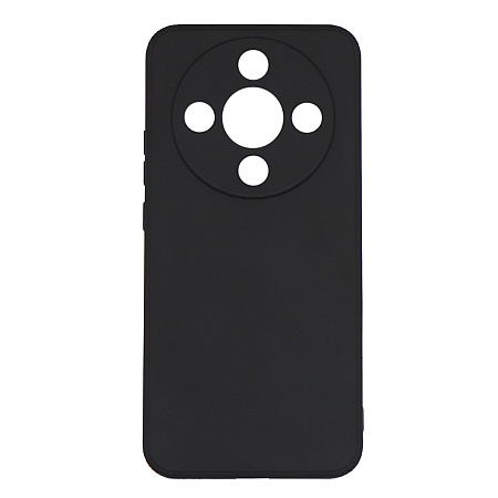 Чехол силиконовый для Honor X9D, с микрофиброй внутри, с защитой камеры, X-CASE, черный