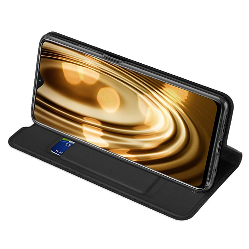 Чехол-книжка для Huawei P60/P60 PRO, X-CASE, боковой, черный