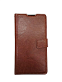 Чехол-книжка для Sony Xperia Z4, боковой, коричневый