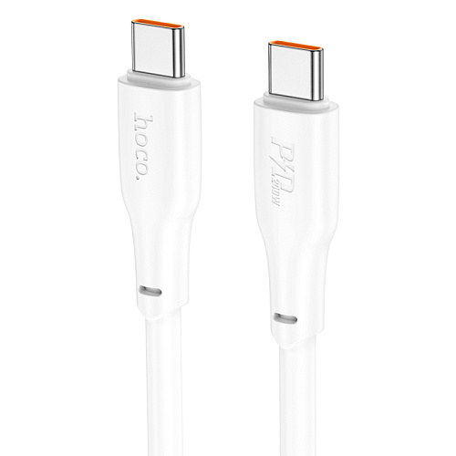 Кабель Type-C на Type-C, HOCO, X93, 2м, 60W, белый