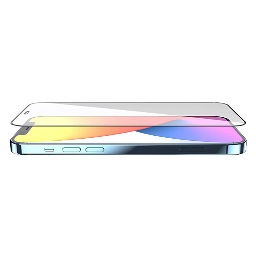 Защитное стекло на iPhone 12 Pro Max (6.7) A12 Plus, HOCO, Nano 3D full screen, черное