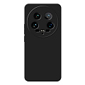 Чехол силиконовый для Xiaomi 14 Ultra, с микрофиброй внутри, с защитой камеры, X-CASE, черный