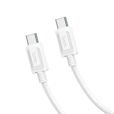 Кабель Type-C на Type-C, HOCO, X73, 1м, 60W, белый