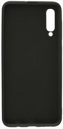 Чехол силиконовый для Samsung Galaxy A50/А30S/A50S (2019), с микрофиброй внутри, микс, X-CASE, черный