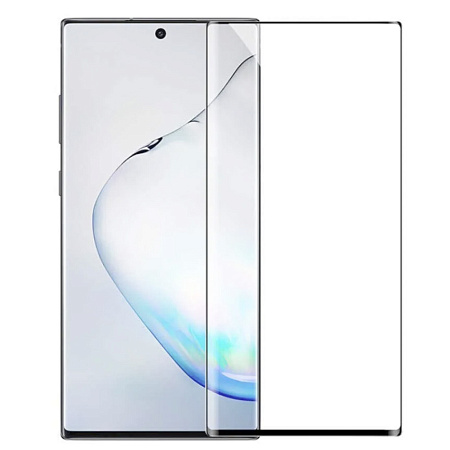 Защитное стекло на Samsung, Galaxy Note 20 (4G/5G), 3D, черное, X-CASE