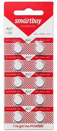 Батарейка часовая, AG7, LR926 (BP10) 1 Батарейка