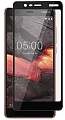 Защитное стекло на Nokia 5.1 (2018), Silk Screen 2.5D, черный, X-CASE
