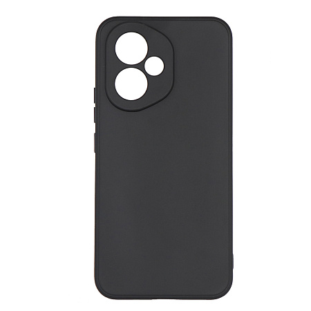 Чехол силиконовый для Honor 400, с микрофиброй внутри, с защитой камеры, X-CASE, черный