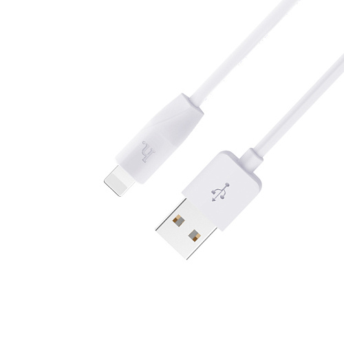 USB дата кабель Lightning, HOCO, X1, 1M, белый