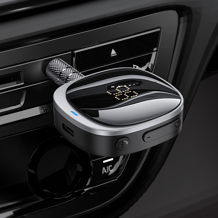 Bluetooth Receiver, E80, HOCO, черный