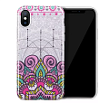 Чехол силиконовый для iPhone X/XS, HOCO, Doren series protective case, розовый