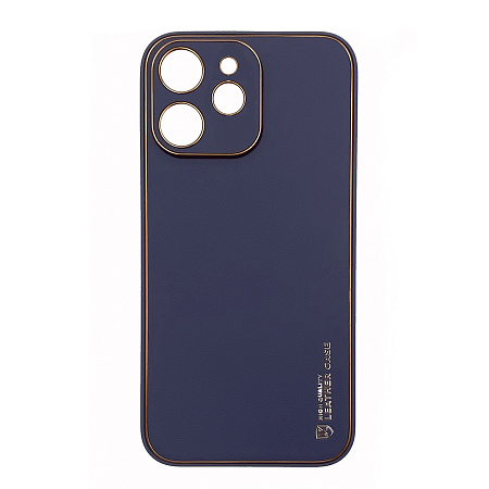 Чехол силиконовый для IPhone 11, Graceful Leather series, HOCO, фиолетовый