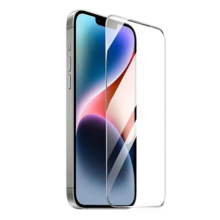 Защитное стекло для iPhone 15 Plus/16 Plus, A36, HOCO, 3D full screen HD tempered glass, черное